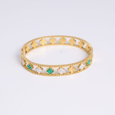 Four Leaf Bangle