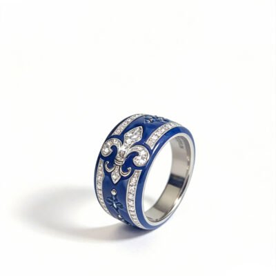 Royal Blue Band Ring