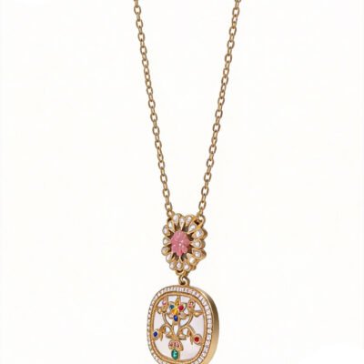 Victorian Bloom Pendant Necklace